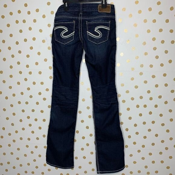 Silver Jeans Frances 18” Low Rise Bootcut Jeans 25 - Picture 4 of 7